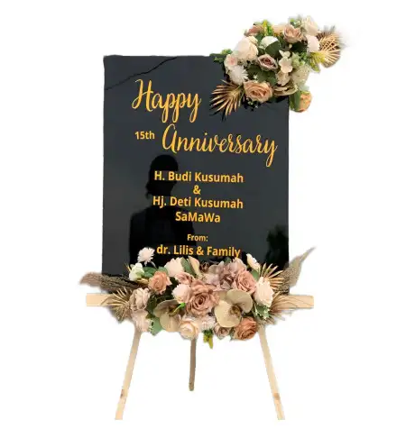 Papan Bunga Akrilik Gedong