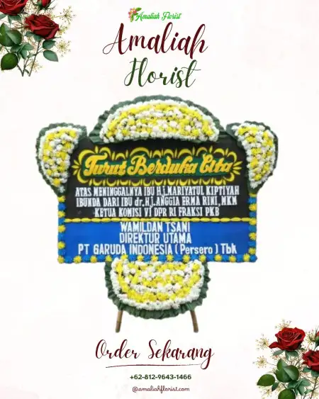 Papan Bunga Duka Gedong
